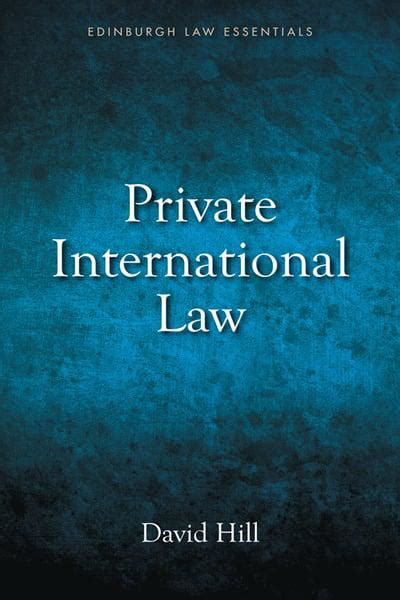private international law private international law Kindle Editon