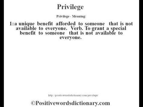 privilege and prerogative privilege and prerogative Reader