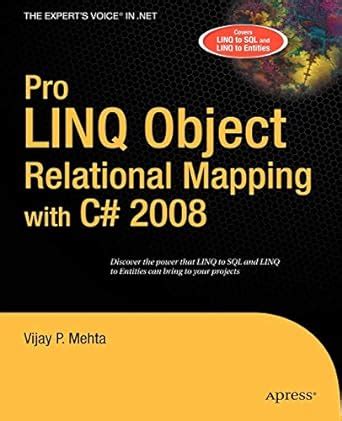 pro linq object relational mapping in c 2008 experts voice in net Kindle Editon