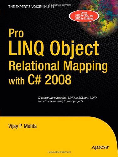 pro linq object relational mapping in c 2008 experts voice in net Kindle Editon