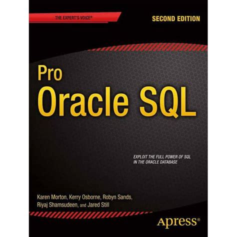 pro oracle sql experts voice in oracle Epub