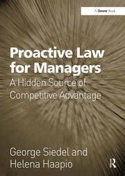 proactive law for managers proactive law for managers Reader