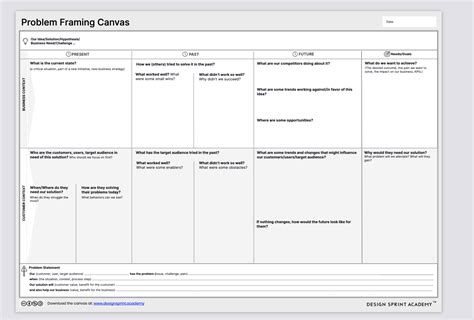 Problem Framing Template