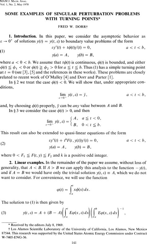 problems in perturbation Reader