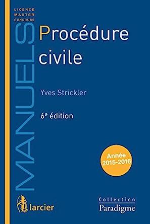 proc?ure civile paradigme manuels french ebook Kindle Editon
