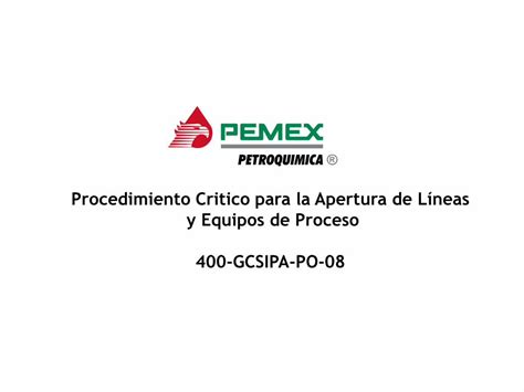 procedimientos cr ticos pemex refinaci n procedimientos cr ticos pemex refinaci n PDF