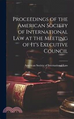 proceedings american society international executive PDF