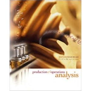 production and operations analysis solution pdf download Reader