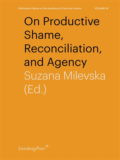 productive shame reconciliation agency PDF