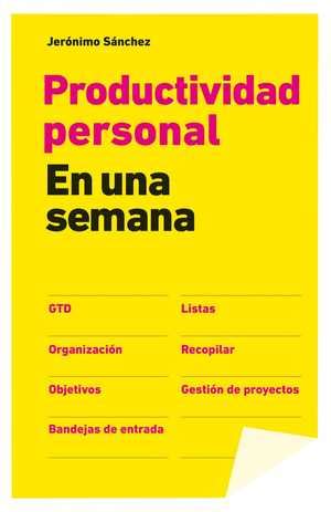 productividad personal en una semana PDF