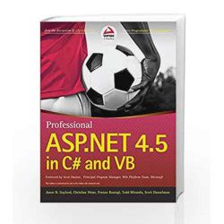 professional asp net 4 5 in c and vb Reader