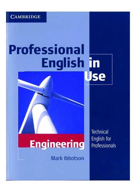 professional english english for science and engineering professional english series Reader