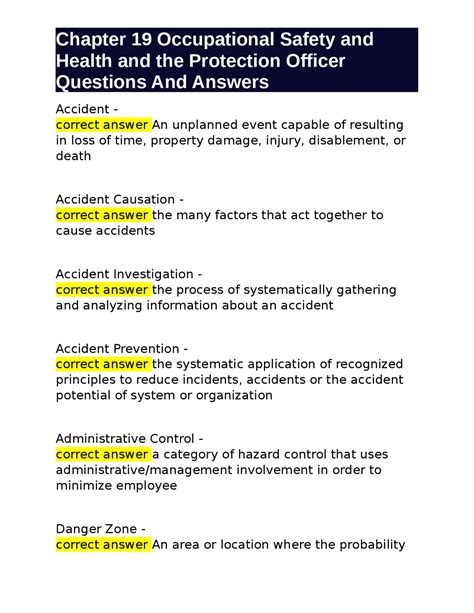 professional protection officer questions and answers PDF