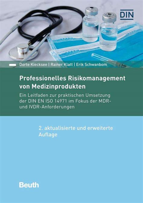 professionelles risikomanagement von medizinprodukten praktischen Kindle Editon