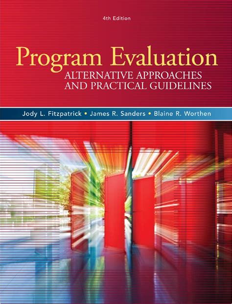 program evaluation alternative approaches guidelines Reader