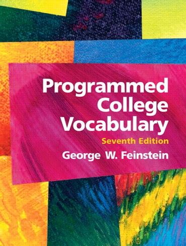 programmed college vocabulary 7th edition PDF