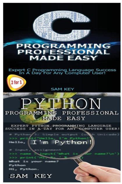 programming 18c programming professional made easy and c programming professional made easy python programming Epub