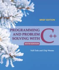 programming and problem solving with c brief Epub