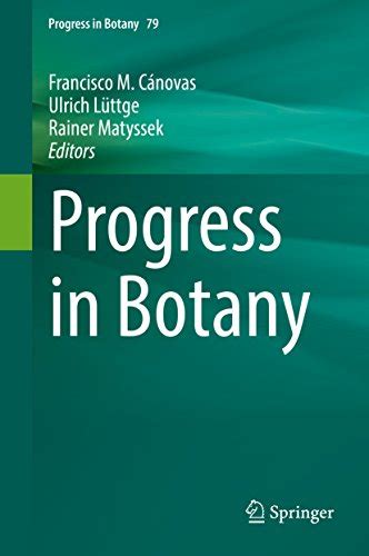 progress botany vol francisco c?ovas PDF