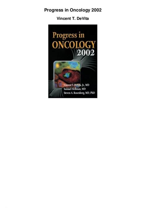 progress in oncology 2002 progress in oncology 2002 Doc