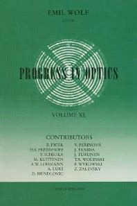 progress in optics volume 40 progress in optics volume 40 Reader