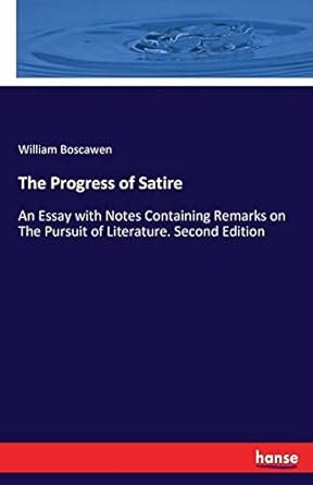 progress satire containing pursuits literature Reader