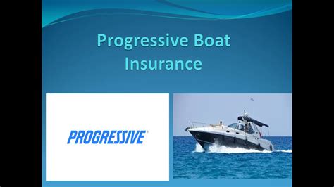 progressive insurance boat