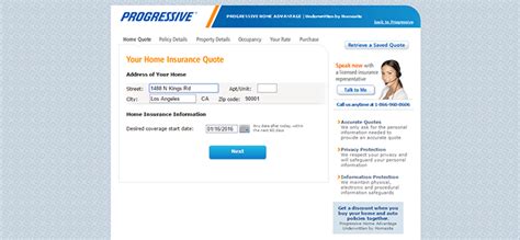 progressive insurance home