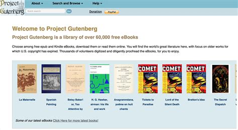 project gutenberg download Epub