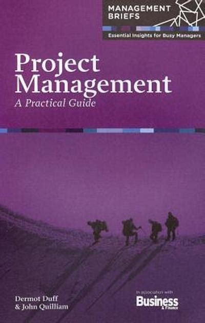 project management a practical guide managementbriefs Epub