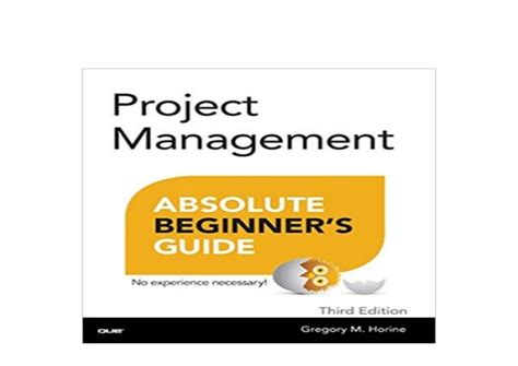 project management absolute beginners guide 3rd PDF