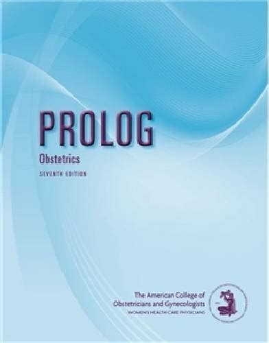 prolog obstetrics 7th edition Kindle Editon