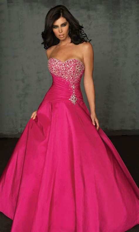 prom dresses pink