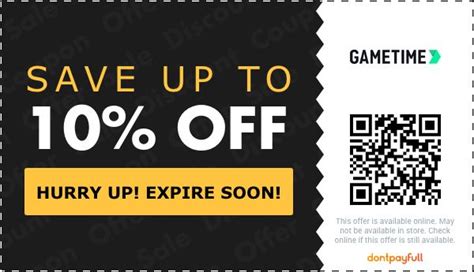 promo code for gametime