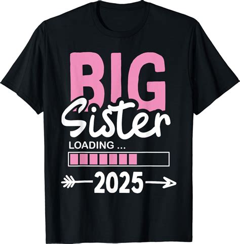 promoted to big sister t shirt