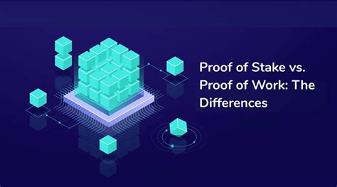 proof of stake vs proof of work