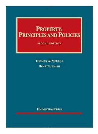 property principles policies casebookplus university Kindle Editon