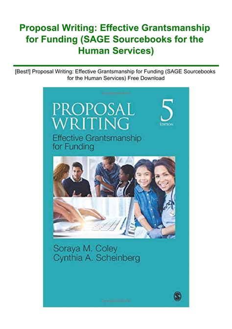 proposal writing effective grantsmanship sage sourcebooks for the human services Doc