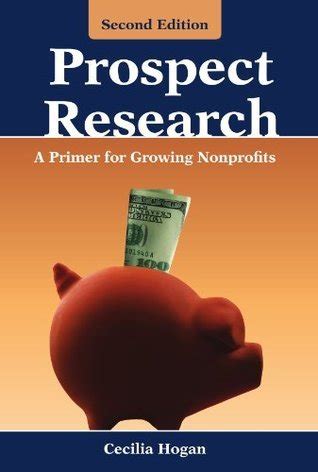 prospect research a primer for growing nonprofits Kindle Editon