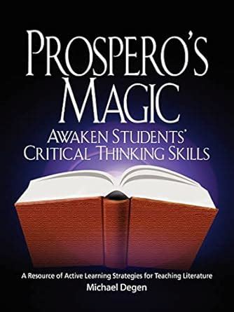 prosperos magic active learning strategies for the teaching of literature Doc