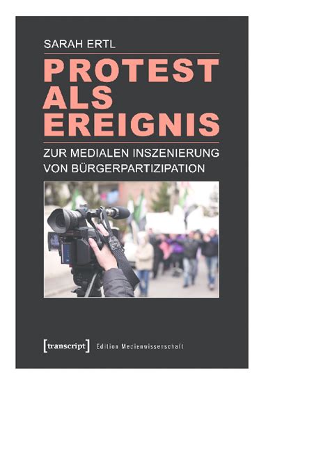 protest als ereignis inszenierung b rgerpartizipation Kindle Editon