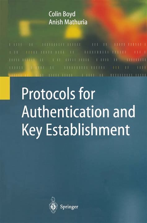 protocols for authentication and key establishment Ebook Epub