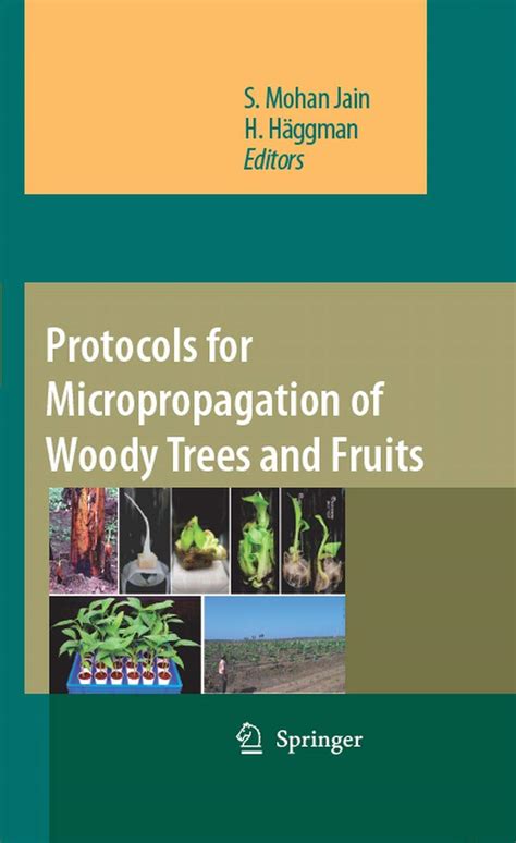 protocols for micropropagation of woody trees and fruits Ebook PDF