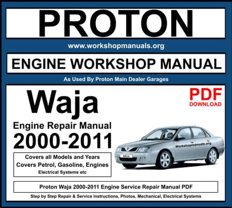 proton waja service manual pdf PDF