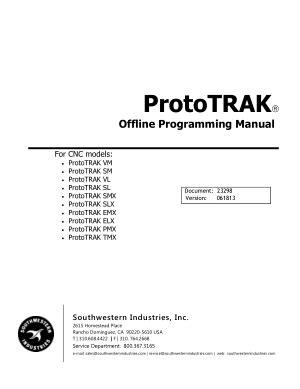 prototrak programming manual pdf Kindle Editon