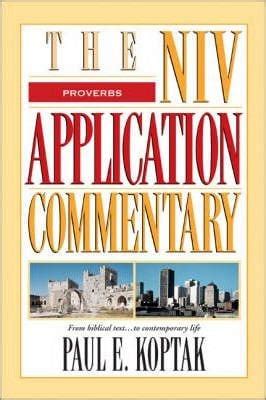 proverbs the niv application commentary Reader