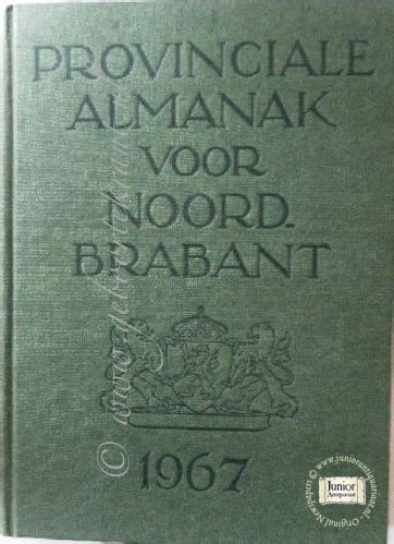 provinciale almanak voor noord brabant Doc