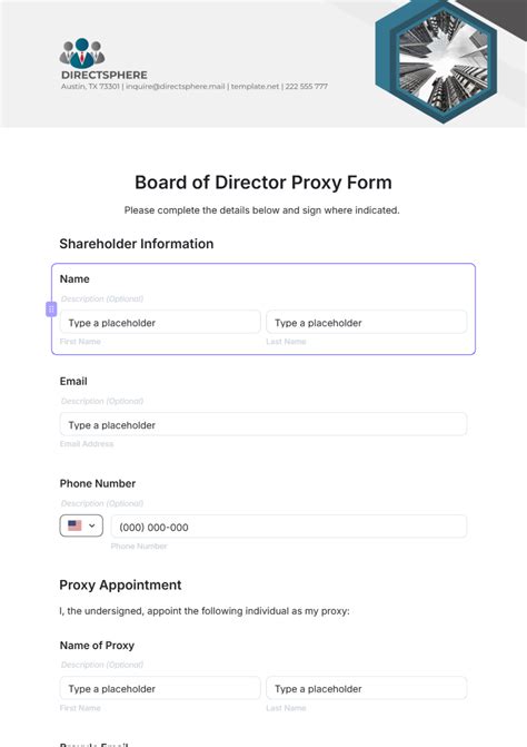 proxy director