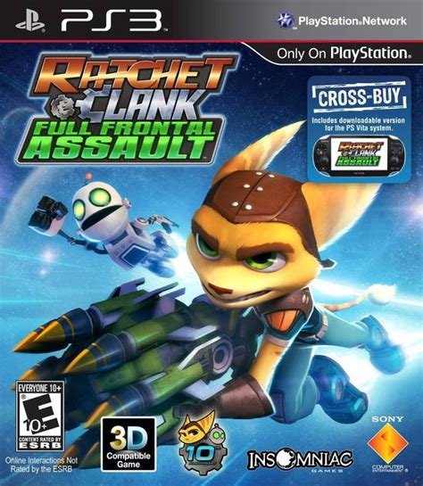 ps3 ratchet and clank full frontal assault