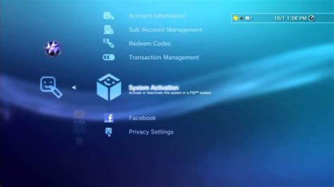 ps3 system activation section online manual Reader